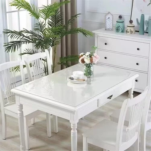 Stylish Waterproof Table Cover Protector, 2 mm Thick - 72 x 40 Inch Elegance - Picture 9 of 9