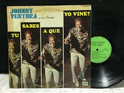 LP JOHNNY VENTURA Y SU COMBO -TU SABES A QUE YO VINE  / MATE M-003