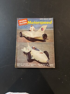 Motorspeed Sports Review Magazine 1958