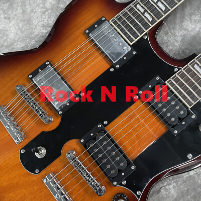 EBS-1250 Double Neck Electric Guitar&Bass '60 Tobacco Sunburst 12