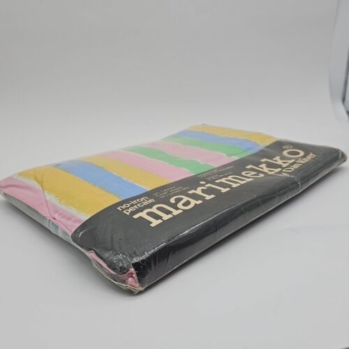 Marimekko By Dan River Multicolor Double Flat Sheet for 54 x 75 in mattress -NEW - Picture 2 of 8