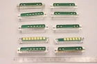 10x D-Sub mixed layout male socket insert