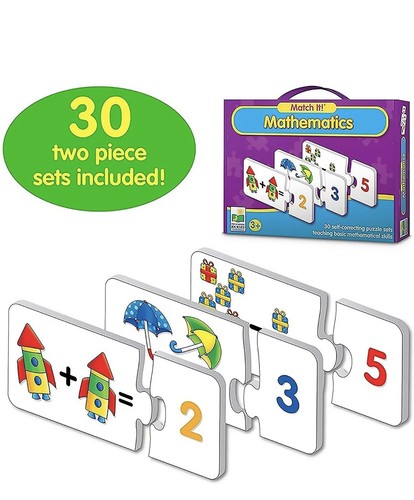 Dr Toys Match it! Maths -STEM Addition and Subtraction Puzzle Game-B1 - 第 1/4 張圖片