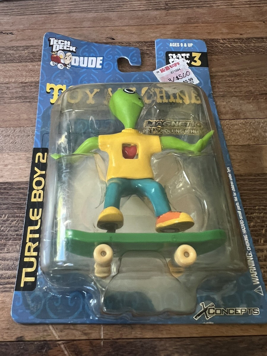 VTG TOY MACHINE TURTLE BOY ACTION FIGURE Lot of SKATEBOARDING ED