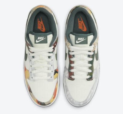 Nike Dunk Low Sail Multi Camo DH0957-100 Men's US4-14 NEW | eBay