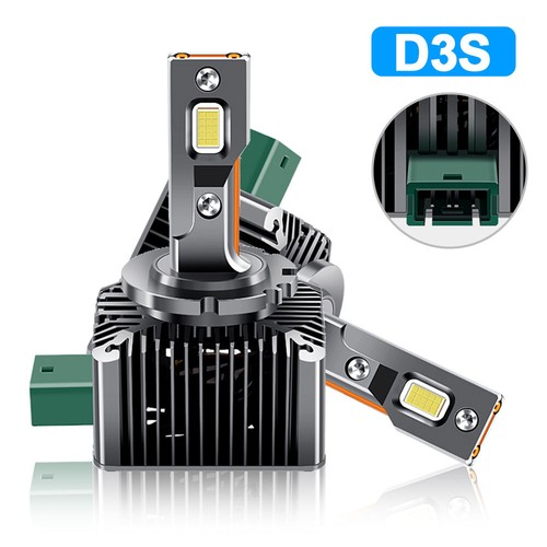 2X D1S D3S D8S 6000K Canbus 1:1 Xenon 30 SMD LED HID Bulb Headlight Lamp IP68 - Picture 26 of 30