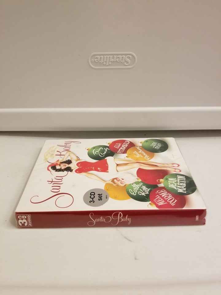 Santa Baby [Mood Media] by Various Artists (CD, 2012, 3 Discs) Brand