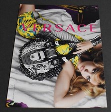 2010 Print Ad Sexy Versace Yellow Dress Legs Clothing Fashion Hair Style art