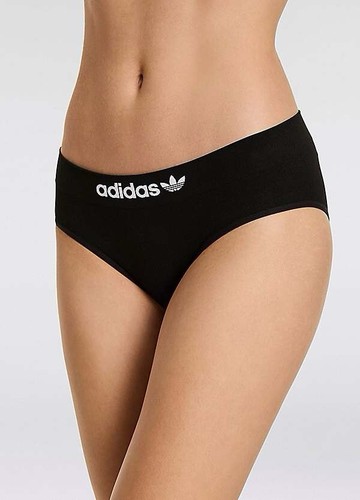 Adidas Originals Hipster Briefs Women’s Black Size UK 10 (RefX16)