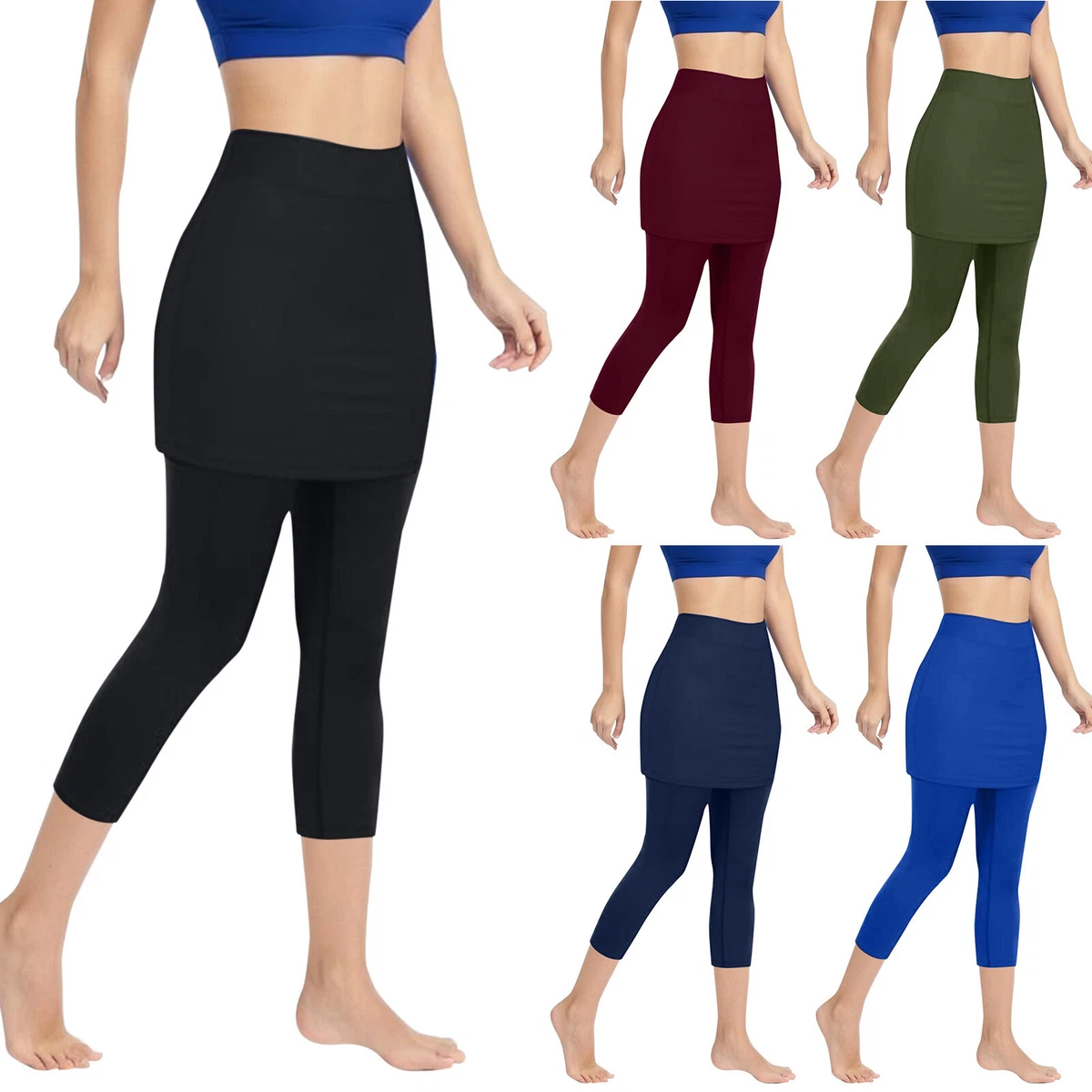 Tennis capris with pockets sale
