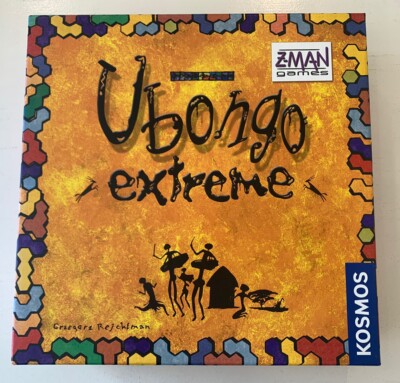 Ubongo Extreme Geometric Puzzle Board Game | Kosmos 2007, Complete VGUC Unplayed