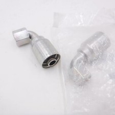2 Pack Parker Hydraulic Fitting 5/8" Tub x 5/8" Hose Female 90° Swivel