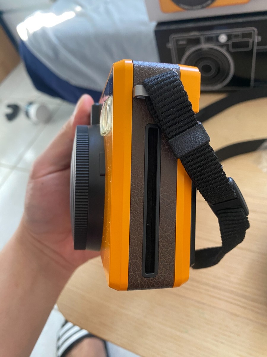 Leica Sofort Instant Film Camera Yellow Vintage Instar Retro | eBay