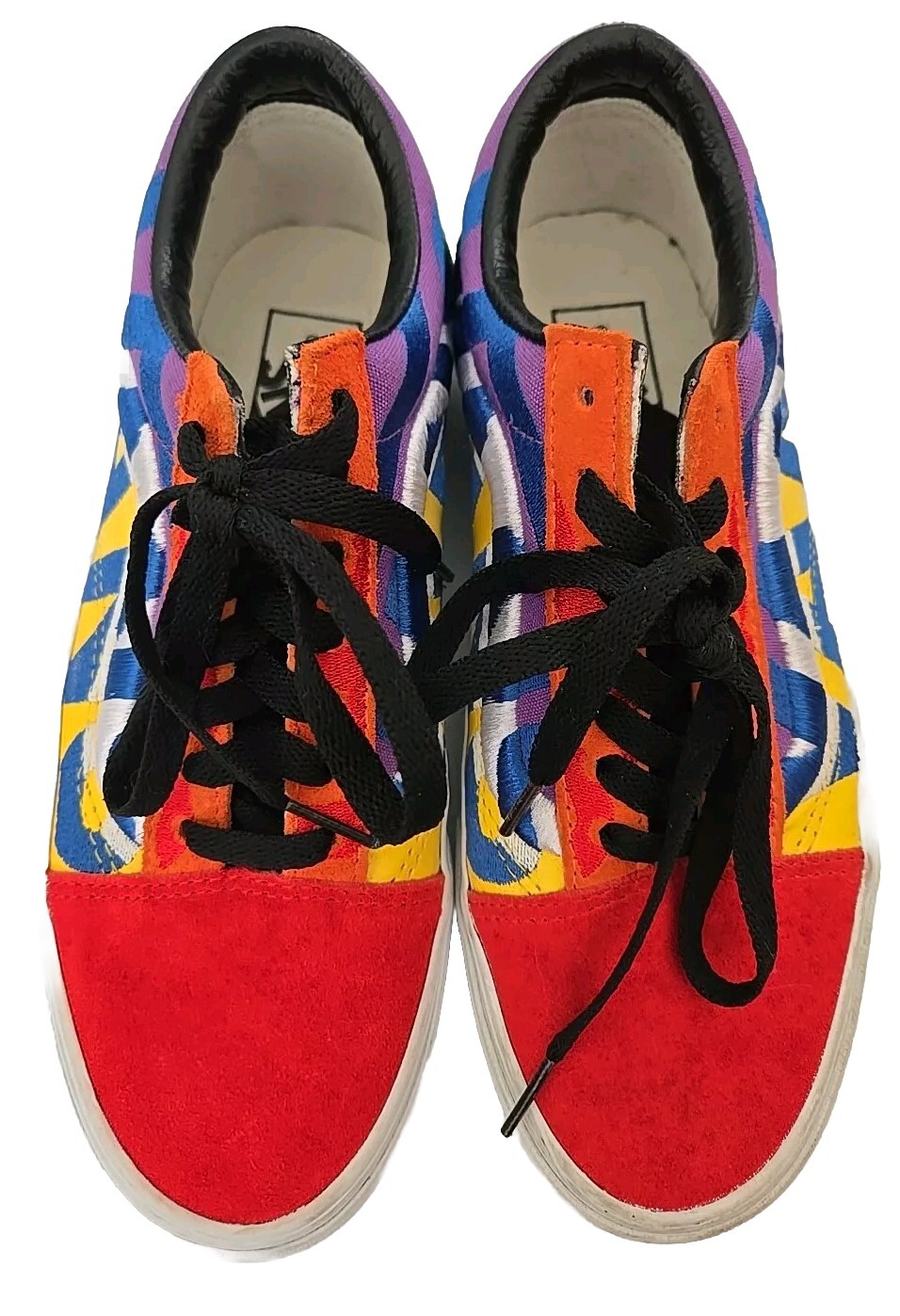 Vans Old Skool Statement Multicolor Embroidered S… - image 1