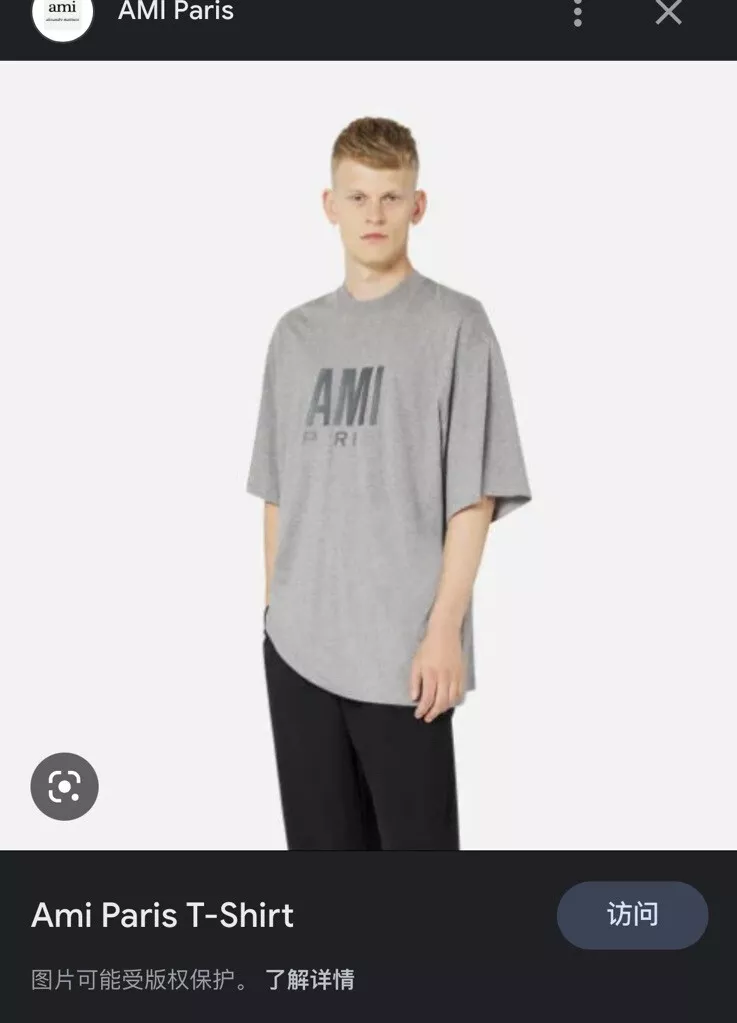 Ami Alexandre Mattiussi Logo Print T-shirt Size M Unisex | eBay Ami Alexandre Mattiussi Logo Print T-shirt Size M Unisex | eBay