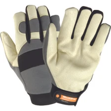 Wells Lamont MechPro Mechanics Work Gloves PPE Goatskin Spandex Size Medium