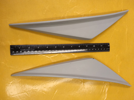Front Bumper Lips For Lotus Elise LTS-ELS-2pc-F 2004-2011