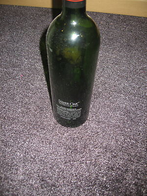 Rare Collectors Edition Silver Oak 2008 Napa Valley Etched Wine