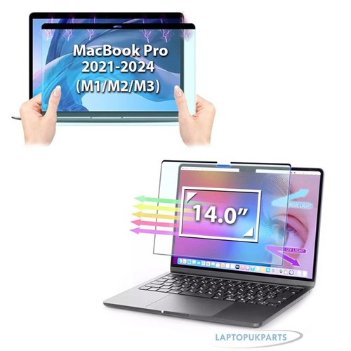 Protection magnétique anti lumière bleue MacBook Air & Pro 13,3"/13,6"/14"/15,3"/16,2" - Photo 9/11