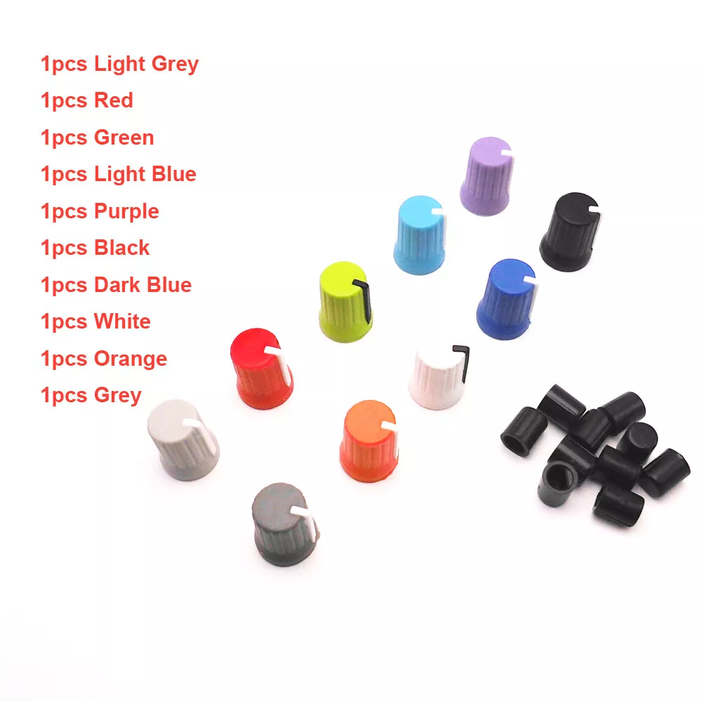 10PCS DJ Rotary Knob Caps For Allen&Heath XONE:DB2 DB4 92 23C Mixer Controller