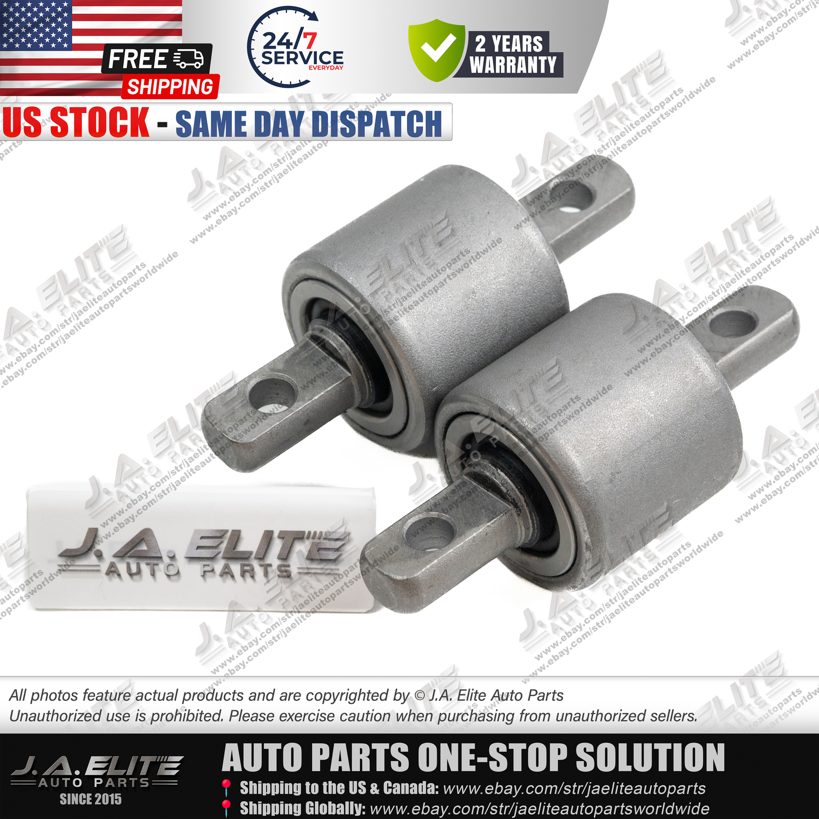 2pcs Rear Lower Control Arm Bushing (Large) fit Ferrari 458 488 California305679