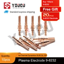  10pcs 9-8232 Plasma Electrode For Thermal dynamics SL60 SL100 torch