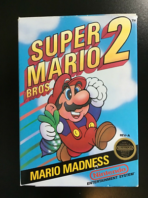 NES  SUPER MARIO BROTHERS 2 アメリカファミコン Super Mario Bros 2 - NES (1988) - Game with Box and Booklet! | eBay