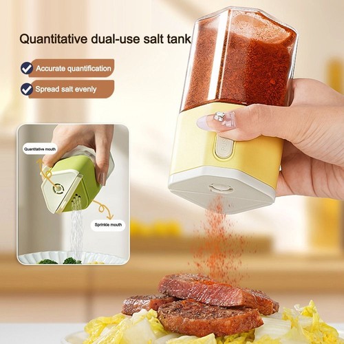 0,5g Quantitativ Salz kontroll flasche Tragbar Gewürzsp ender Haushalt