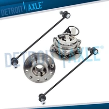 Front Wheel Hub Bearings+Sway Bars for 03-2006 2007 2008 2009 2011 Saab 9-3 9-3X
