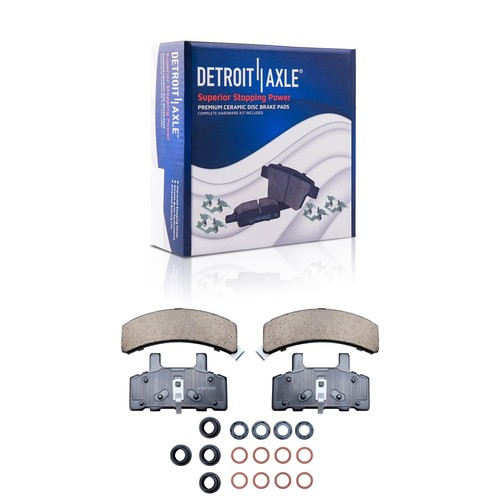 Front Brake Rotors + Brake Pads for Chevy C1500 Express GMC Suburban Yukon 2WD - Picture 5 of 8