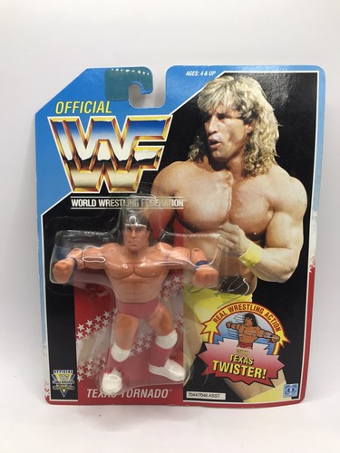 WWF Hasbro Texas Tornado Action Figure 1991, Hasbr...