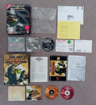 Command & Conquer The Covert Operations & Tiberian Sun PC CD-ROM Big Box Spiel