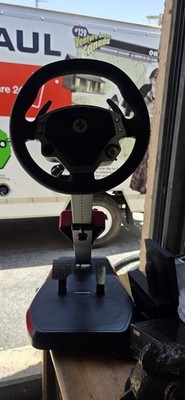 Thrustmaster Ferrari Wireless GT Cockpit (V.4R) Racing Wheel & Pedals No Dongle 