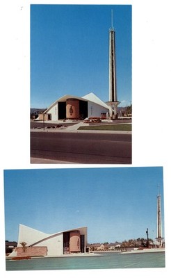 St Charles Parish Spokane WA ~ mid-century modern hyperbolic paraboloid ~ 1960s