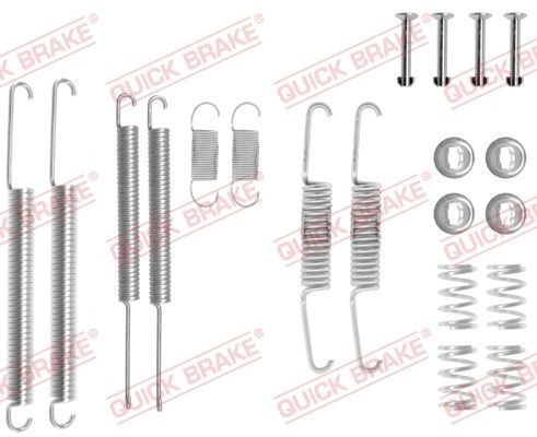 ZubehÖRsatz Bremsbacken Hinten Quick Brake 105 0598 FÜR Audi VW-image