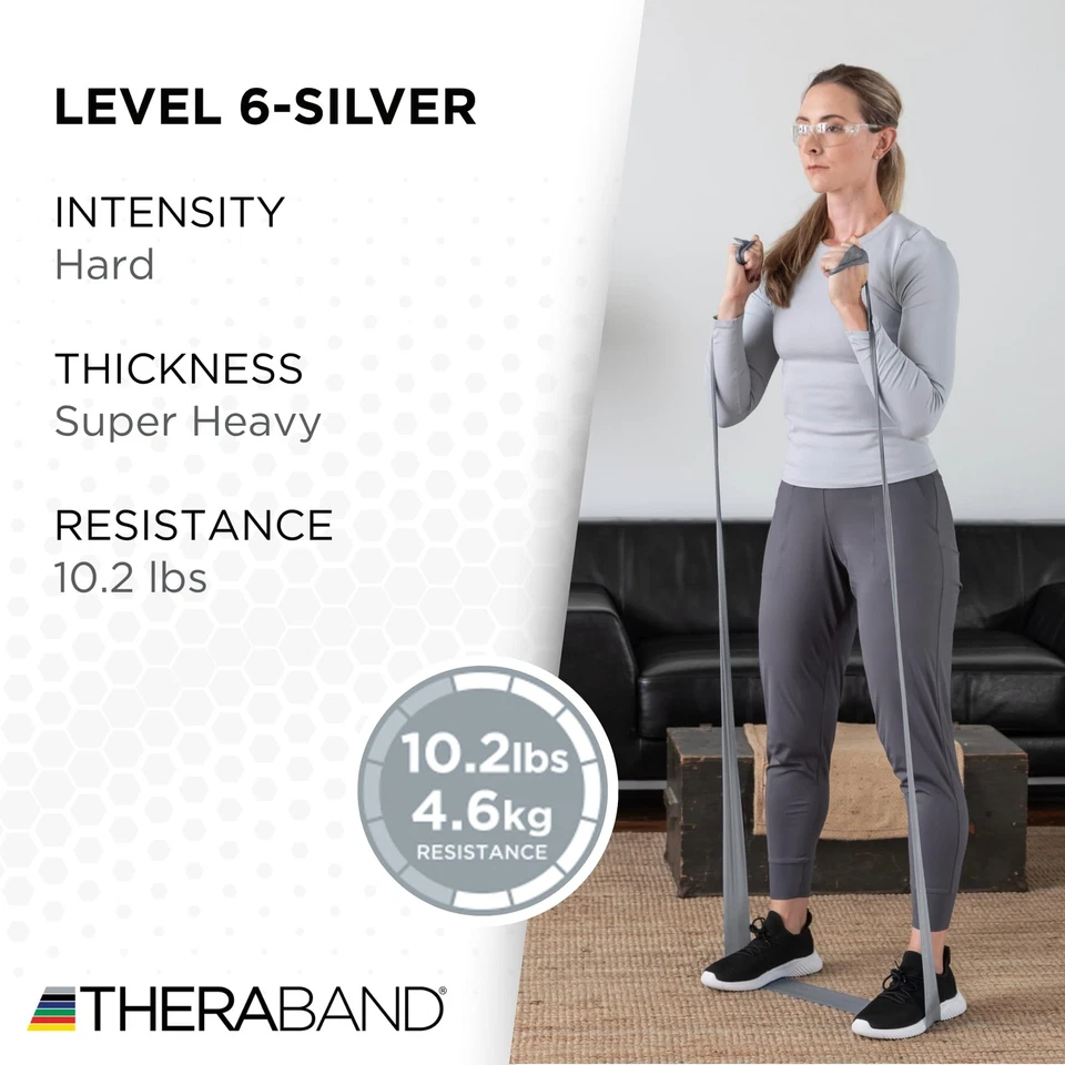 Banda de resistencia súper pesada de 50 yardas para entrenamientos de cuerpo completo y entrenamiento de rehabilitación Foto 3 de 4