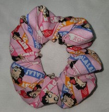 Betty Boop Handmade Hair Scrunchies Colorful Designs Hair Accessories