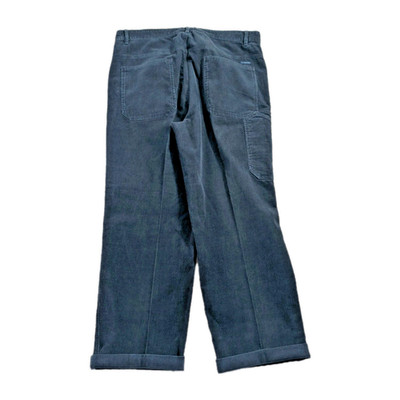 TXT Clothing Corduroy Carpenter Pants Mens Blue W36'' Baggy Straight Skater Y2K