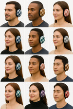 12-Pack Unisex Winter Earmuffs Warm Sherpa Lined Cold Weather Ear Covers
