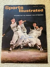 Elroy Roy Face Signed Jun 24 1963 Baseball SI Sports Illustrated Magazine Pirate