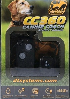DT Systems Canine Coach 360 Remote Dog Training Collar E-Collar Rechargeable