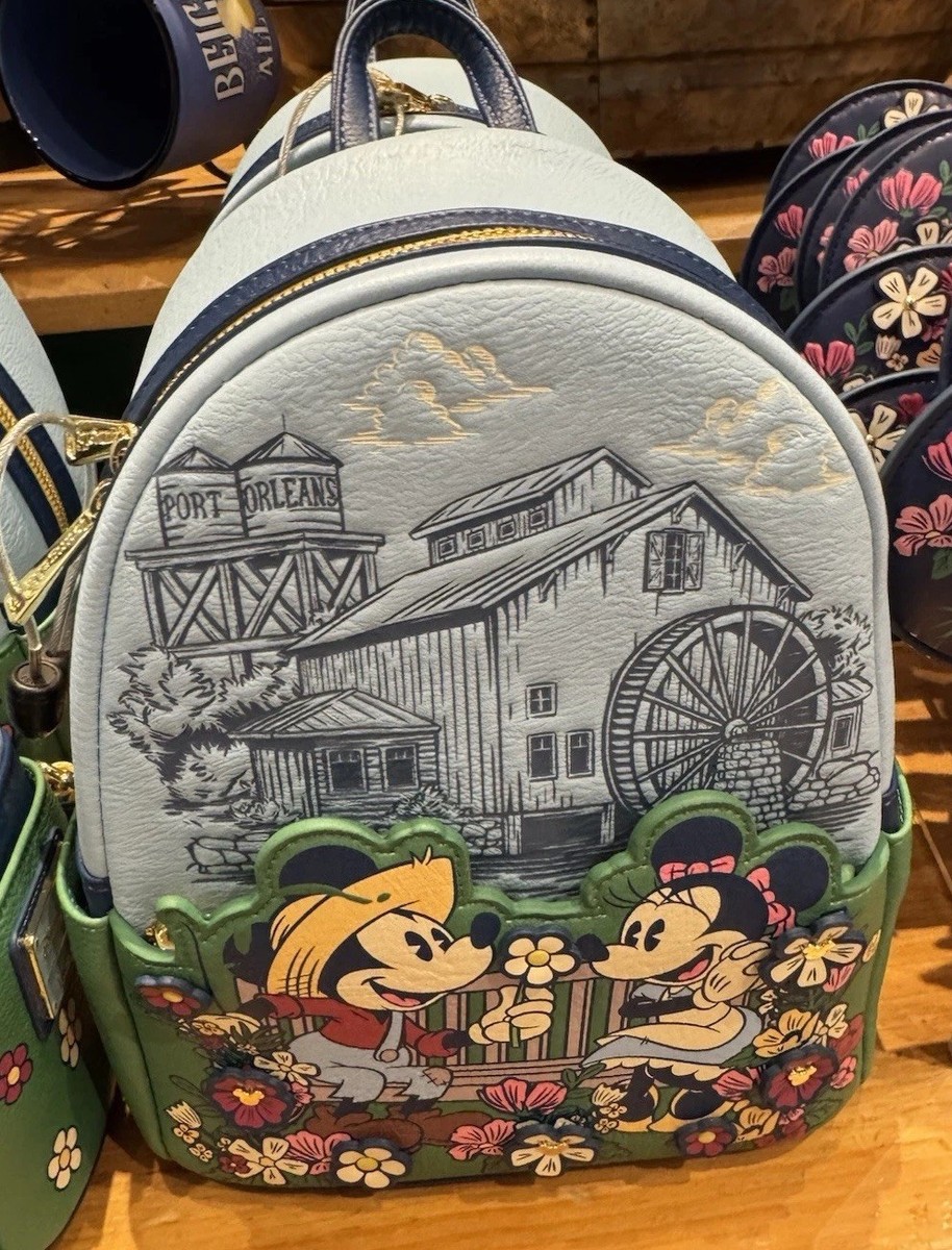 2026 Disney Port Orleans Riverside Resort Loungefly Backpack New