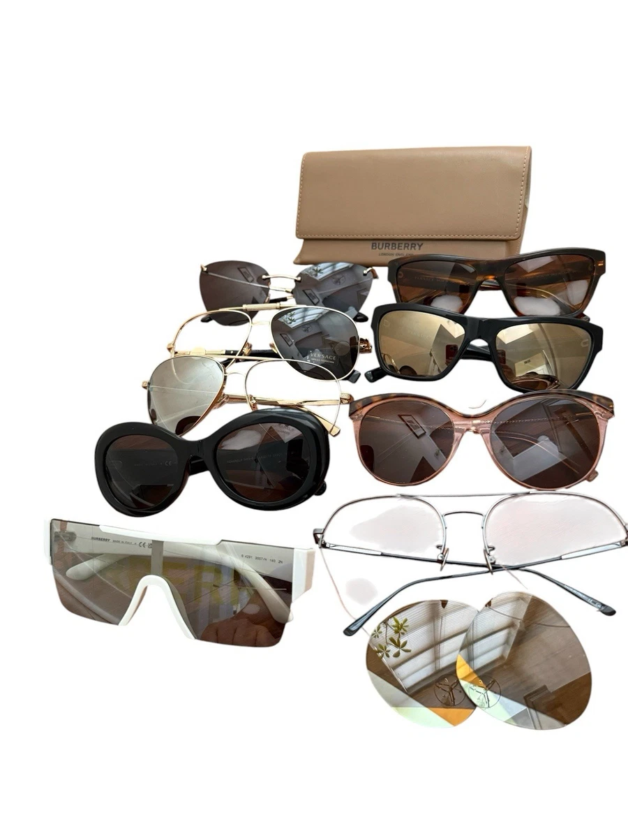 Lot 9 Designer Glasses Frames Parts Salvage Chanel Versace Tiffany Bottega Eyeglasses CHANEL CH3489Q 1459 55-18 Green Vendome in stock  main image 3