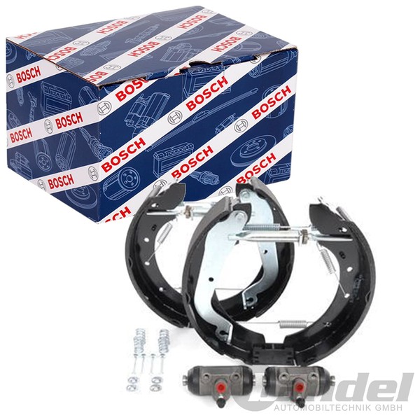 Bosch Bremsbacken Satz 254Mm Hinterachse Passend FüR CitroËN C25 C35 Fiat-image