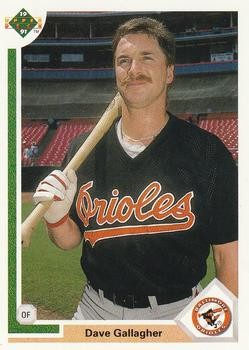 1991 Upper Deck #508 Dave Gallagher x