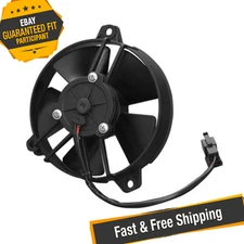 SPAL 30103011 5.20" Low Profile Puller Fan with Paddle Blades, 12V