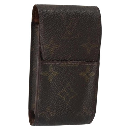 LOUIS VUITTON Monogram Etui Cigarette Case M63024 LV Auth BA9627