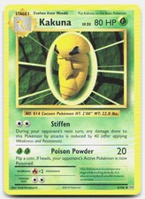 Evolutions Kakuna 6/108 NM Pokemon Uncommon Tcg Card