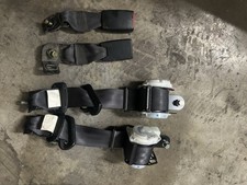 02-06 Acura Rsx Rear Seat Belt Set Rear Buckles Black Oem 03 04 05