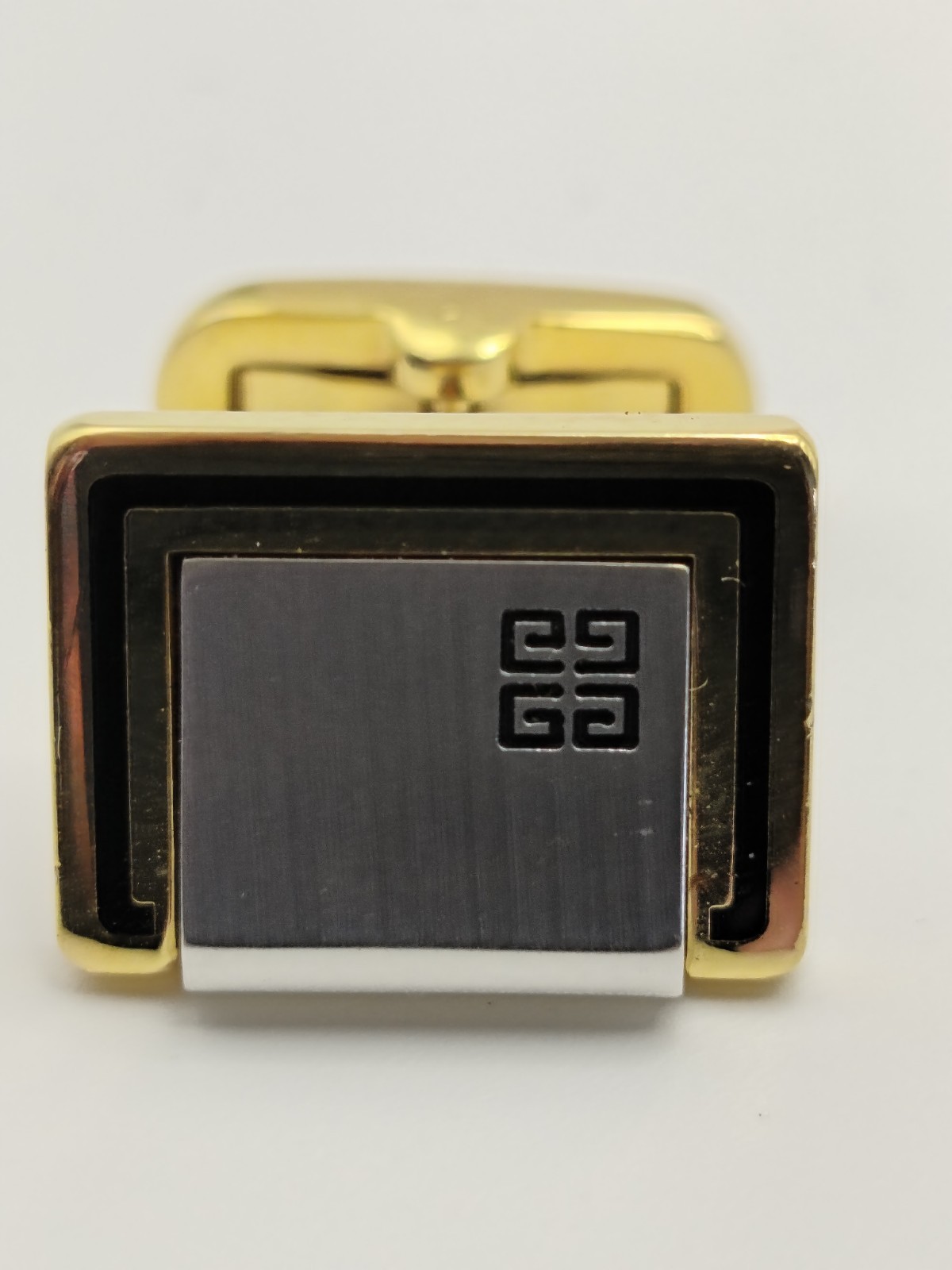 Givenchy Vintage Cufflinks And Tie Clip In Original Box image 9